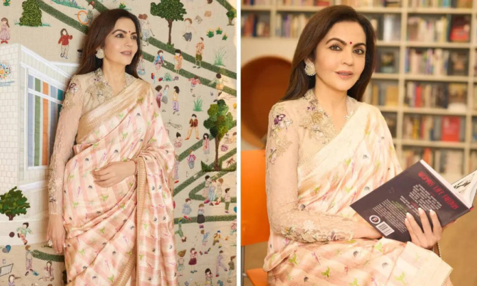 Nita Ambani’s Banarasi Silk Saree Celebrates Textile Heritage