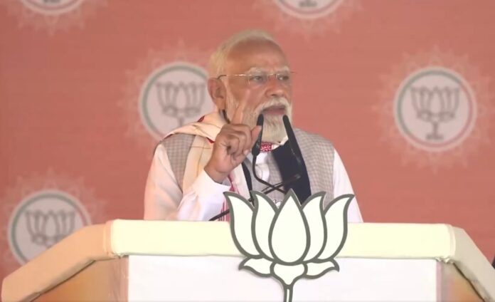 Modi says Assam development top priority