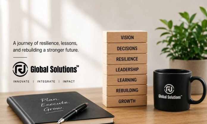 Every Setback Taught Me Something, The Journey of Rebuilding RJ Global Solutions